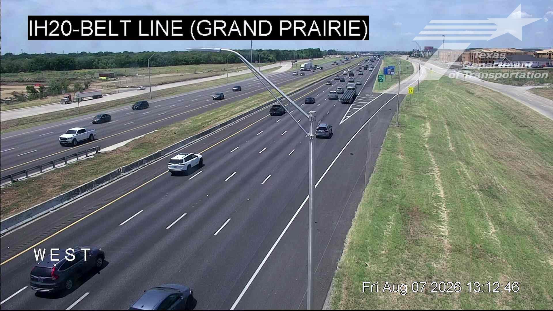Live snapshot from IH20 @ Belt Line (Grand Prairie)