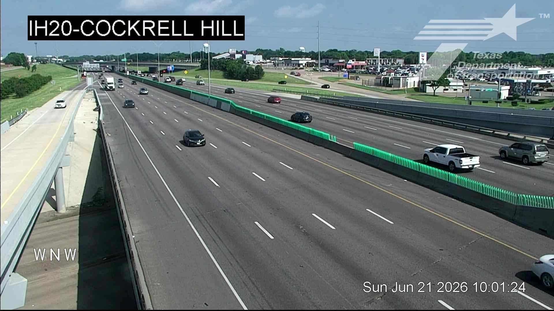 Live snapshot from IH20 @ Cockrell Hill