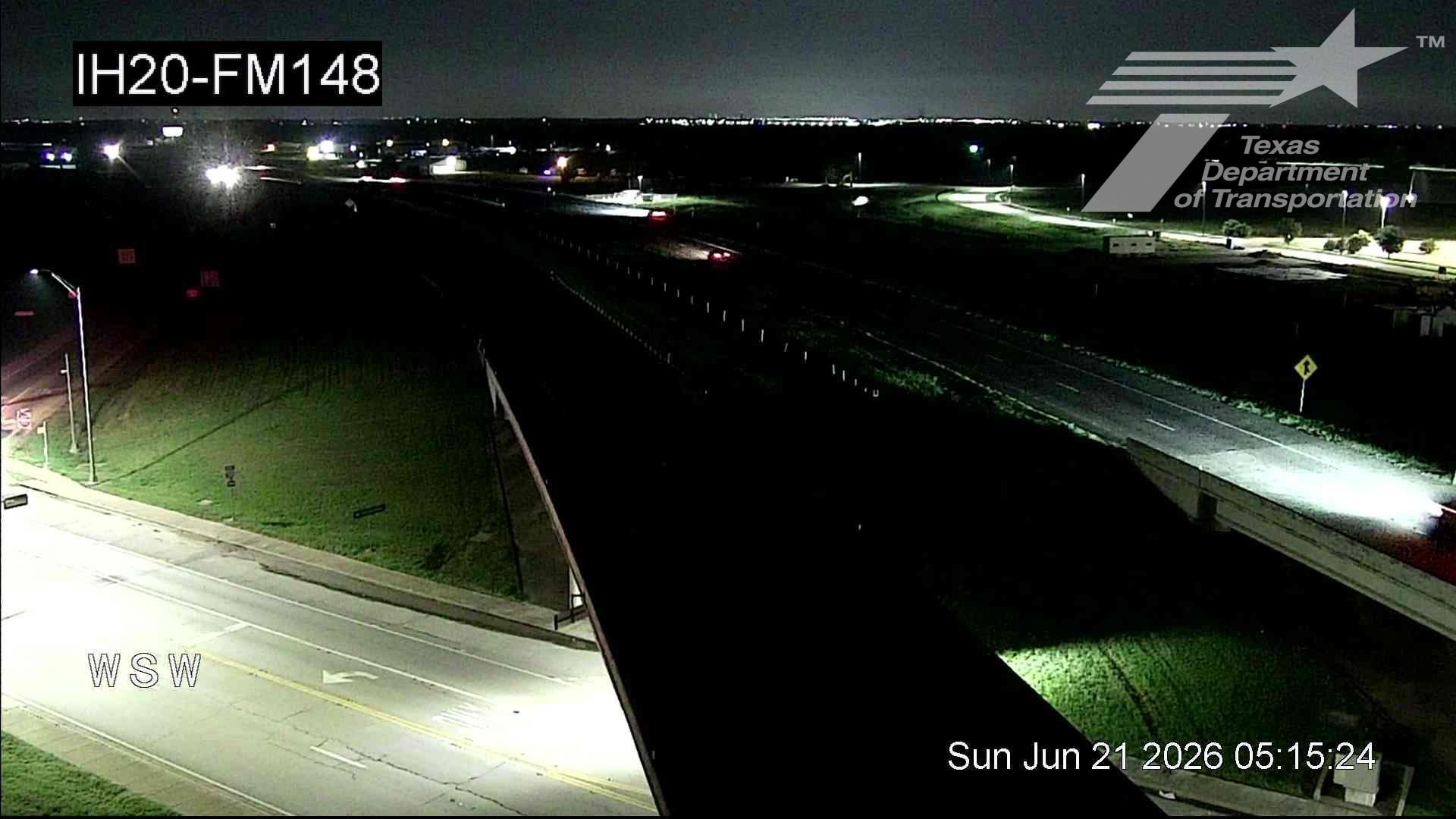 Live snapshot from IH20 @ FM148