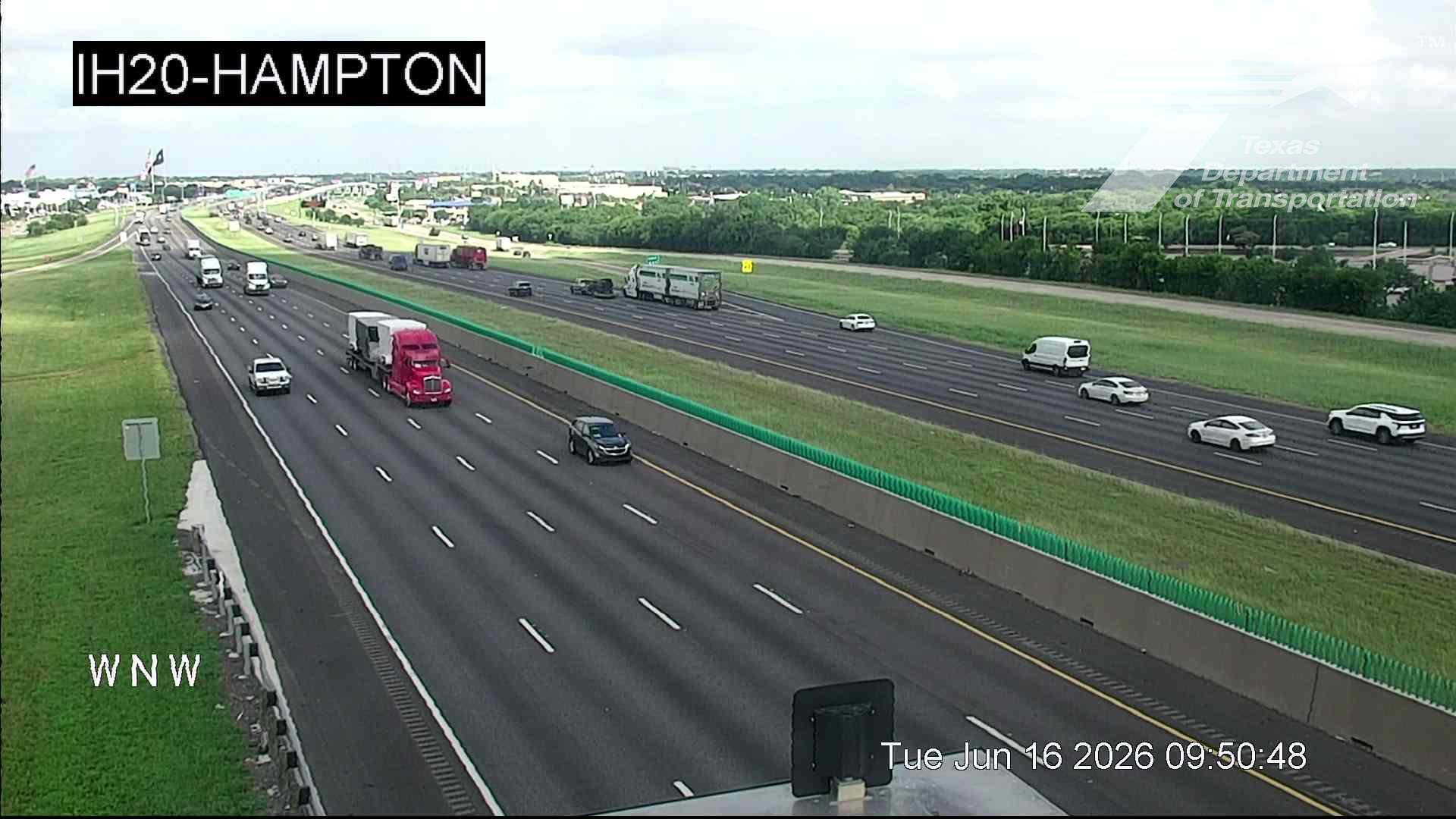 Live snapshot from IH20 @ Hampton