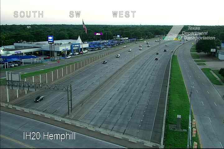 Live snapshot from IH20 @ Hemphill