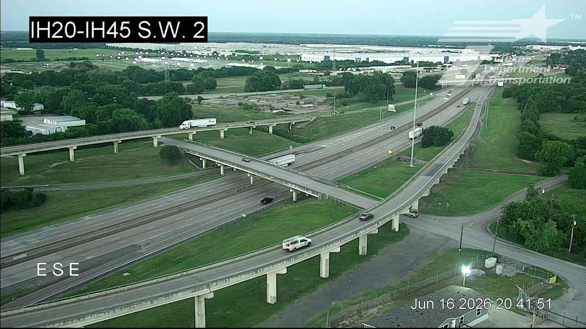 Live snapshot from IH20 @ IH45 S.W. 2