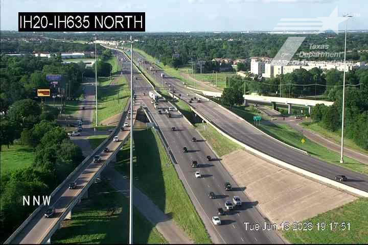 Live snapshot from IH20 @ IH635 North