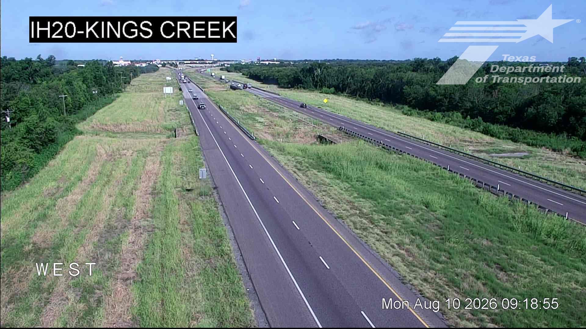 Live snapshot from IH20 @ Kings Creek
