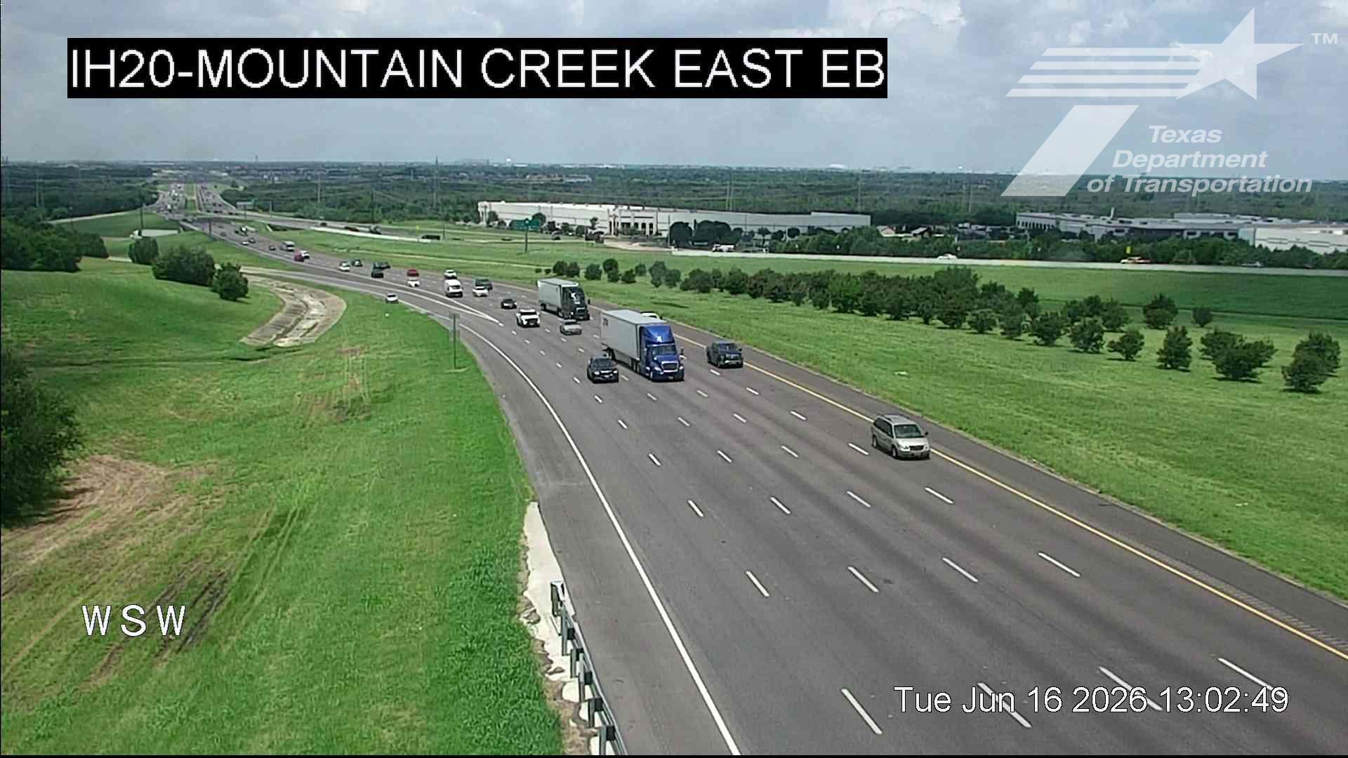Live snapshot from IH20 @ Mountain Creek East EB