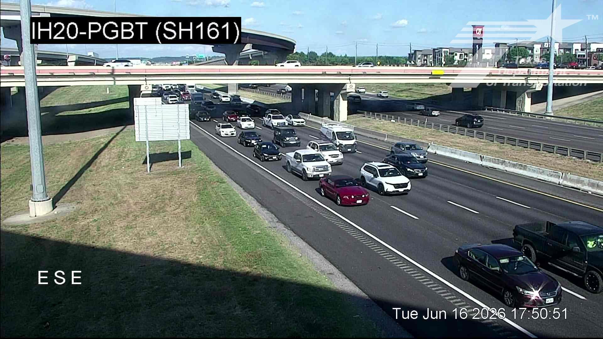 Live snapshot from IH20 @ PGBT (SH161)