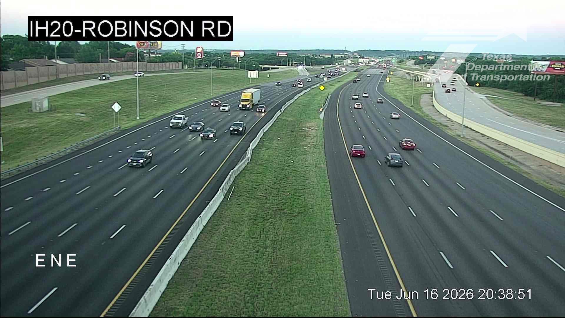 Live snapshot from IH20 @ Robinson Rd