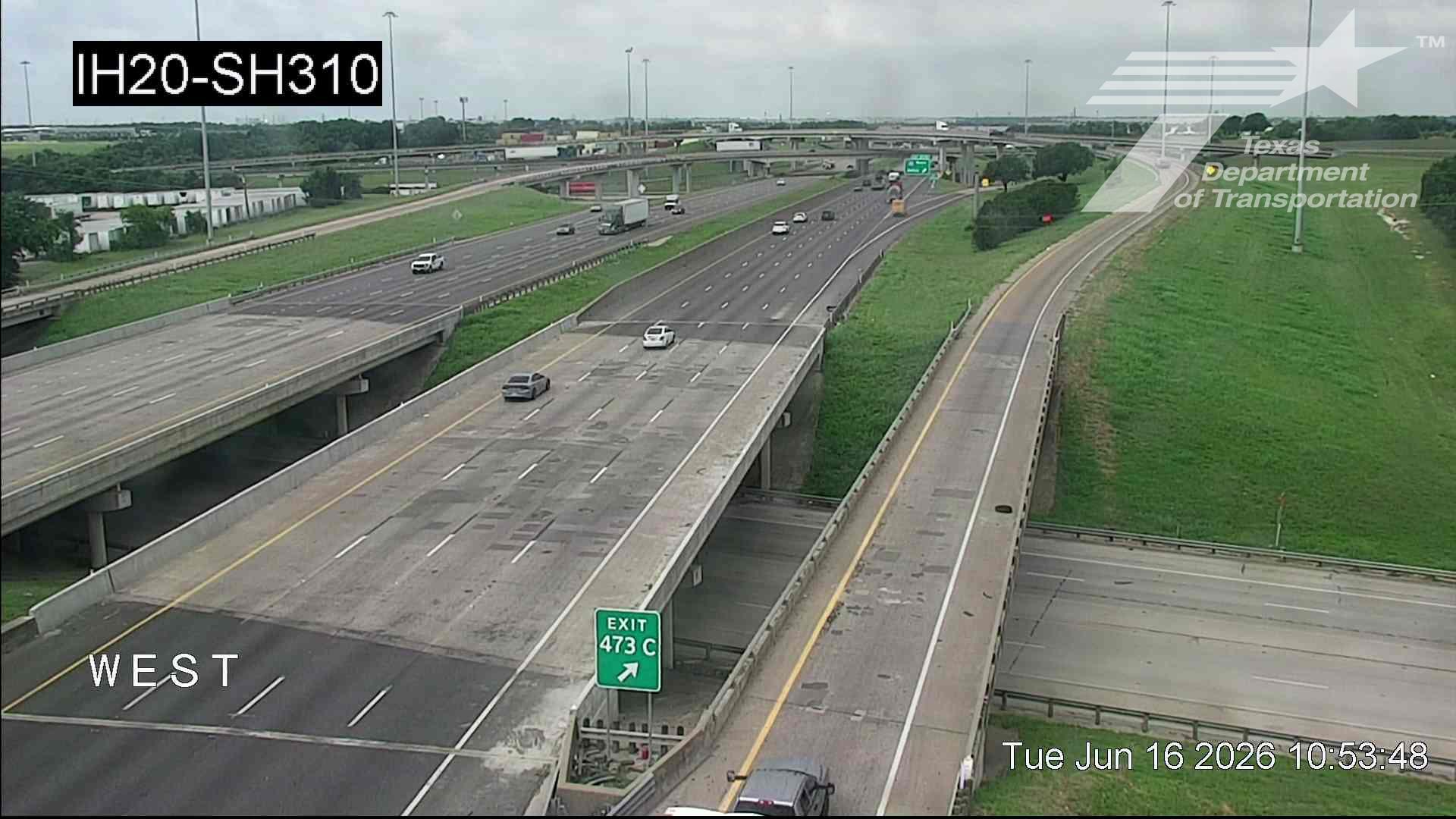 Live snapshot from IH20 @ SH310