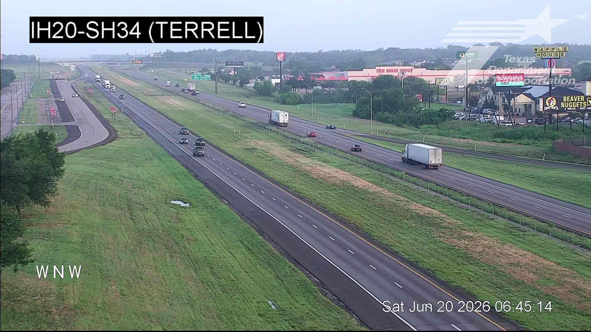 Live snapshot from IH20 @ SH34