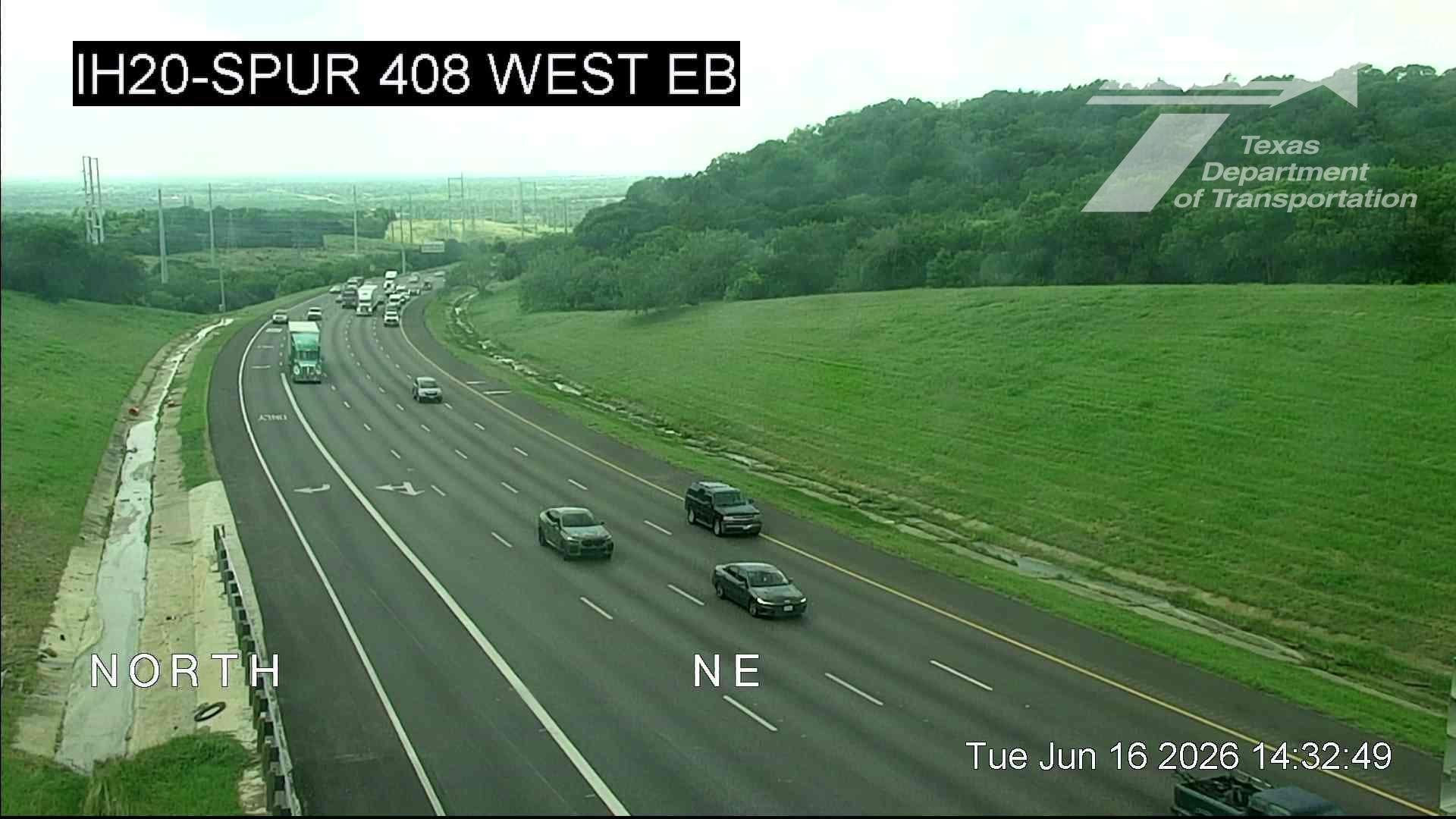 Live snapshot from IH20 @ Spur 408 West WB