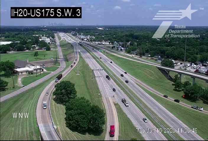 Live snapshot from IH20 @ US175 S.W. 3