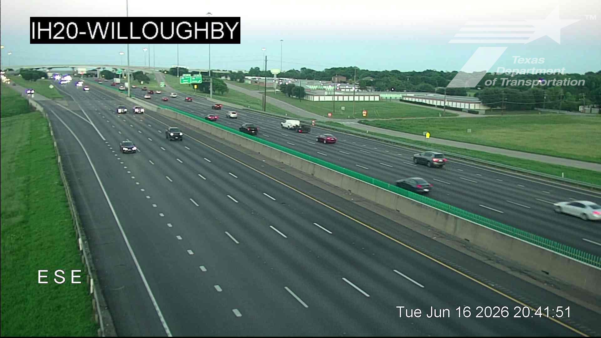 Live snapshot from IH20 @ Willoughby