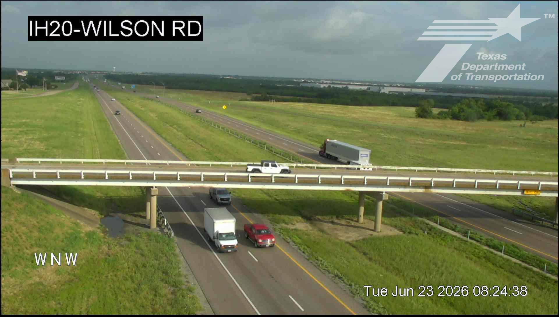 Live snapshot from IH20 @ Wilson Rd