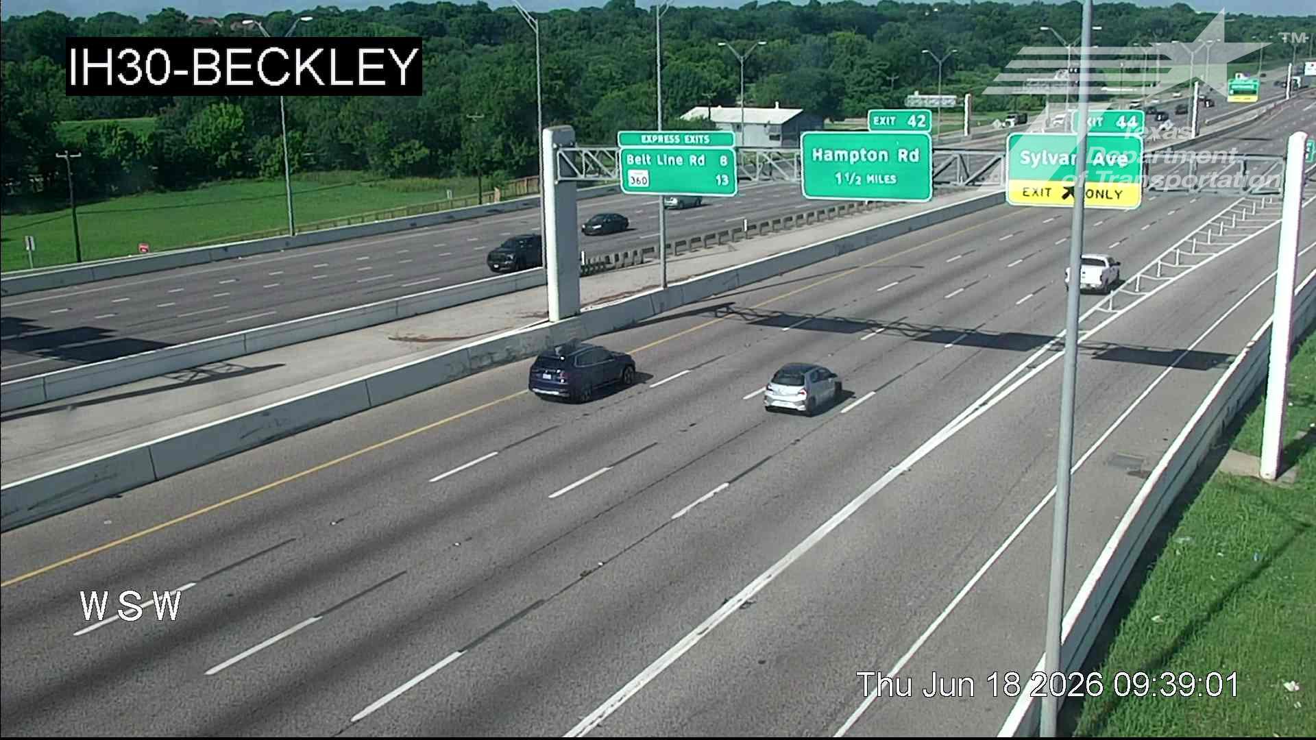 Live snapshot from IH30 @ Beckley