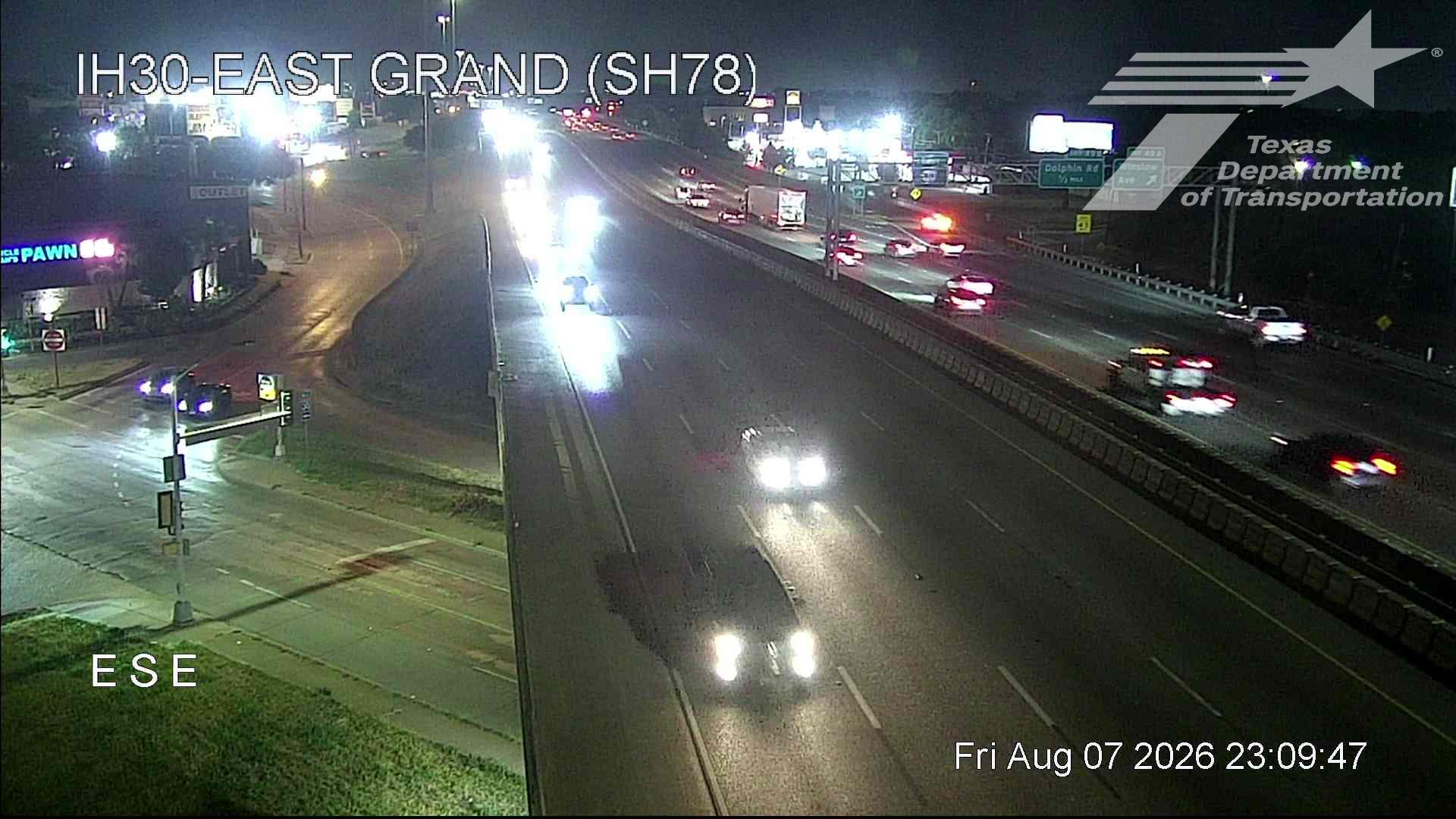 Live snapshot from IH30 @ East Grand