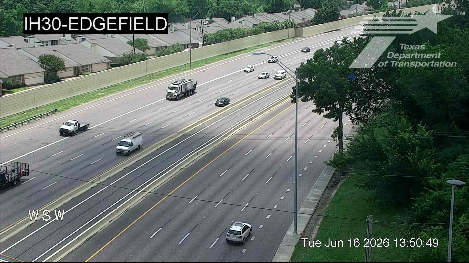Live snapshot from IH30 @ Edgefield