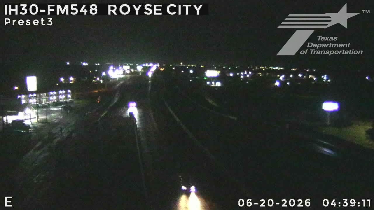 Live snapshot from IH30 @ FM548 (Royse City)