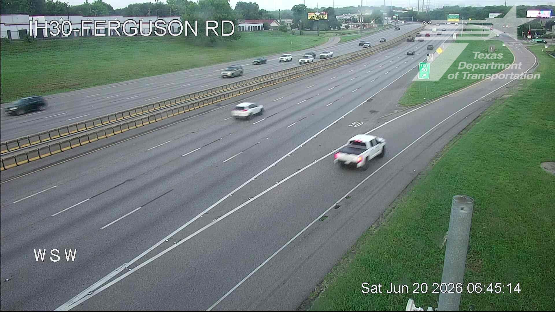 Live snapshot from IH30 @ Ferguson Rd