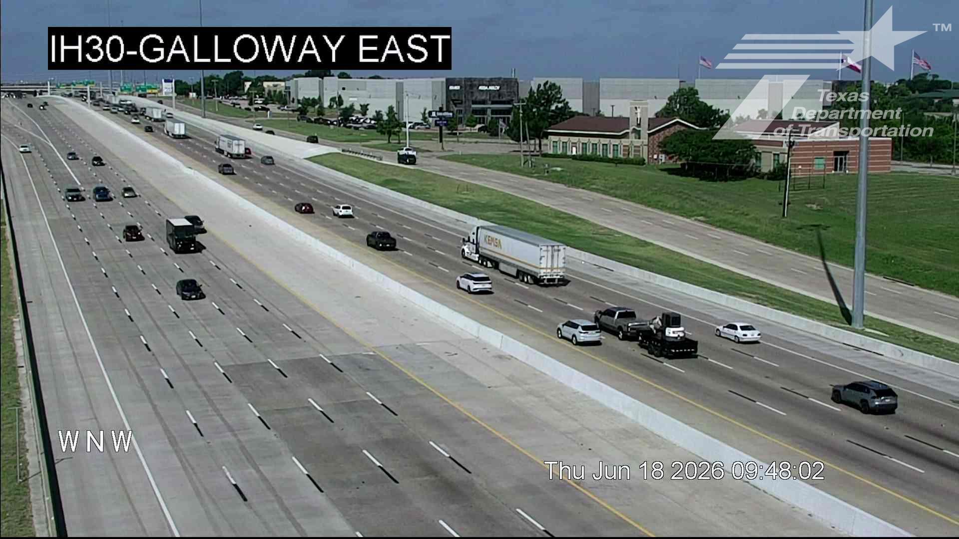 Live snapshot from IH30 @ Galloway East