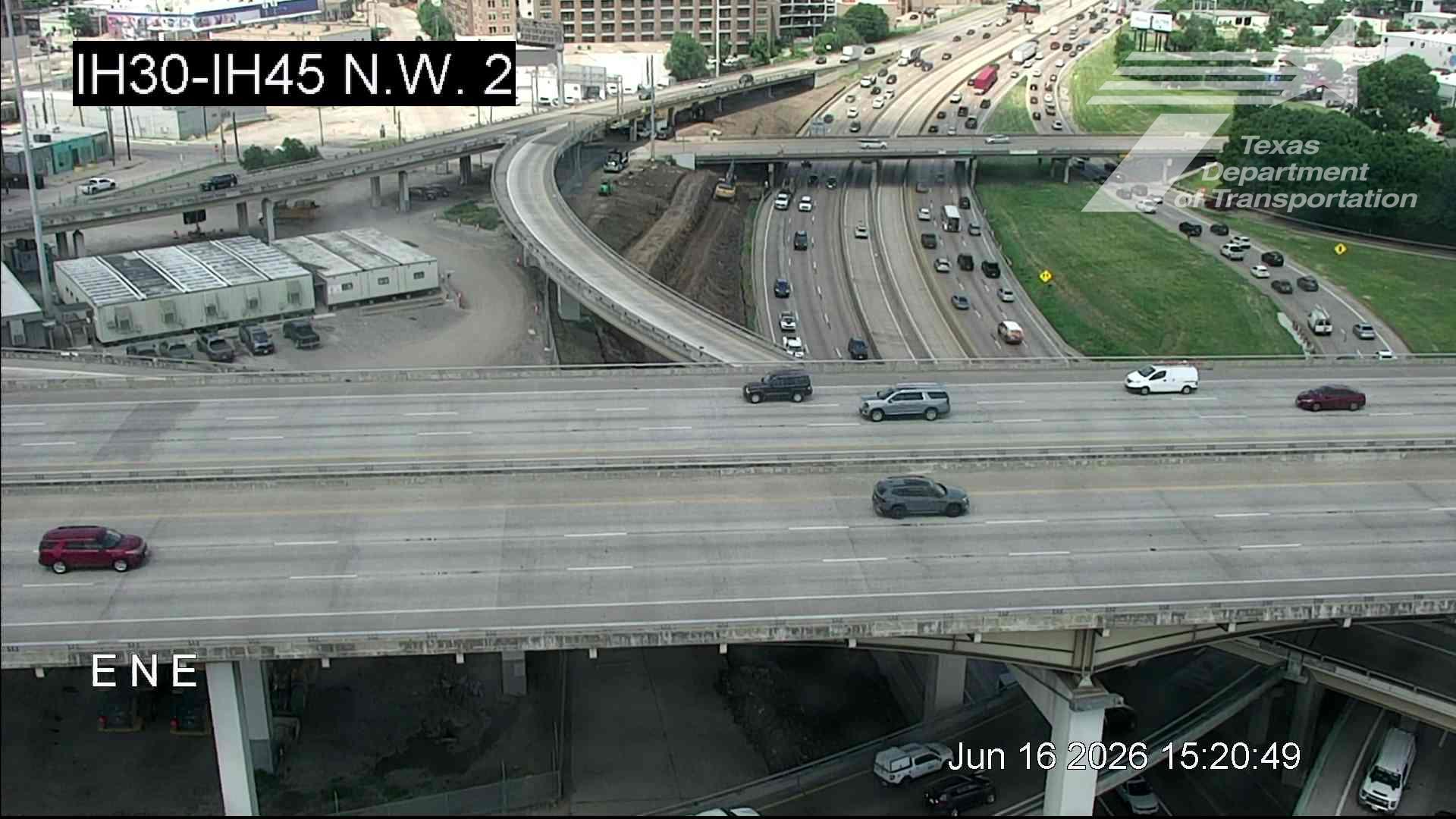 Live snapshot from IH30 @ IH45 N.W. 2