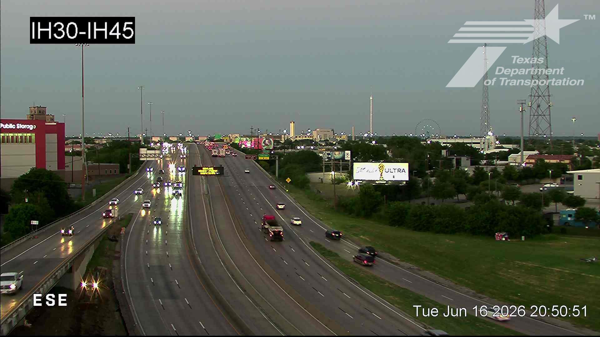 Live snapshot from IH30 @ IH45