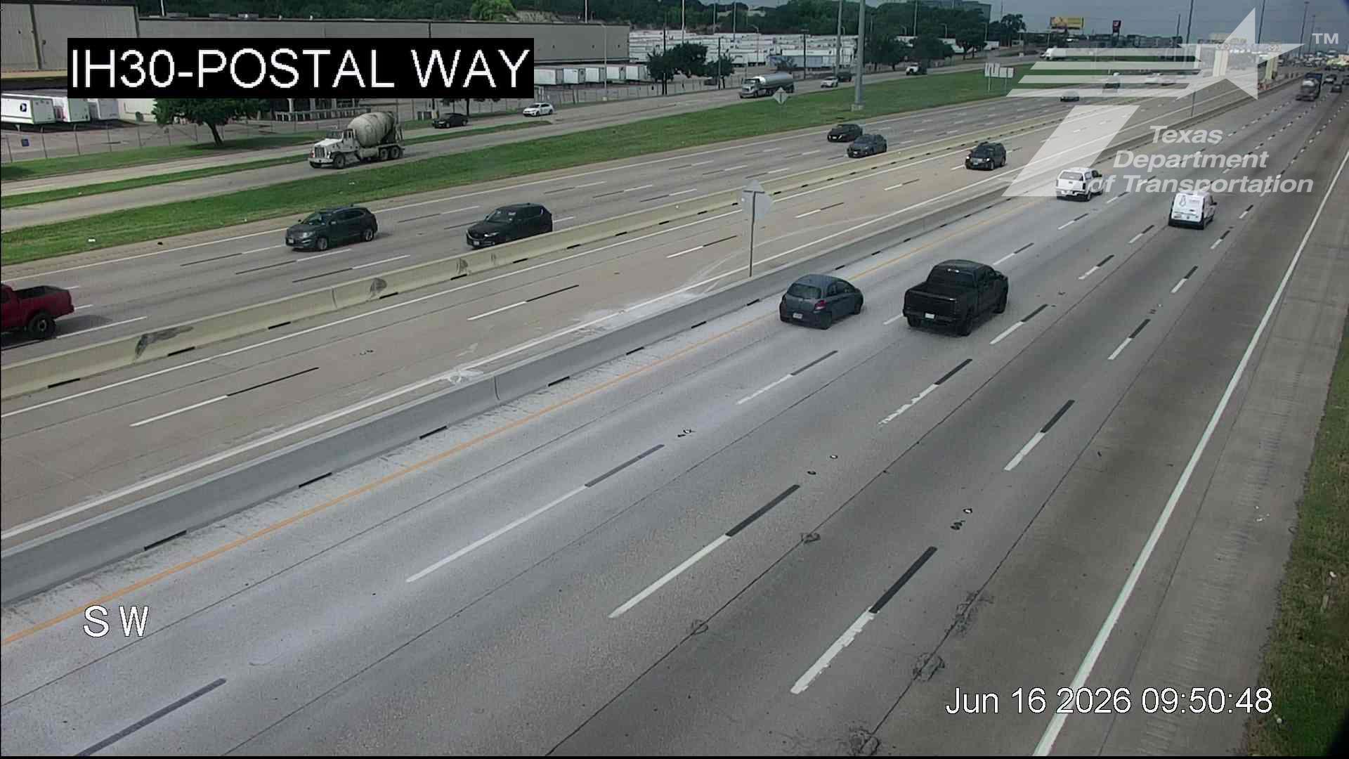 Live snapshot from IH30 @ Postal Way