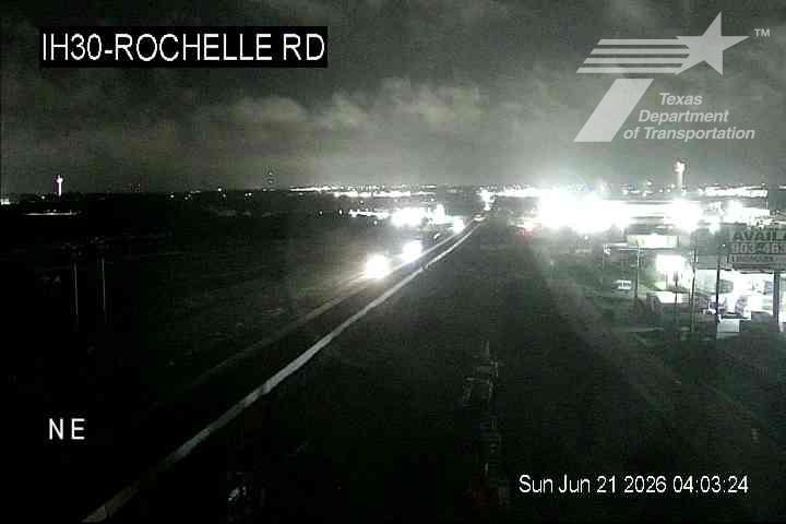 Live snapshot from IH30 @ Rochelle Rd