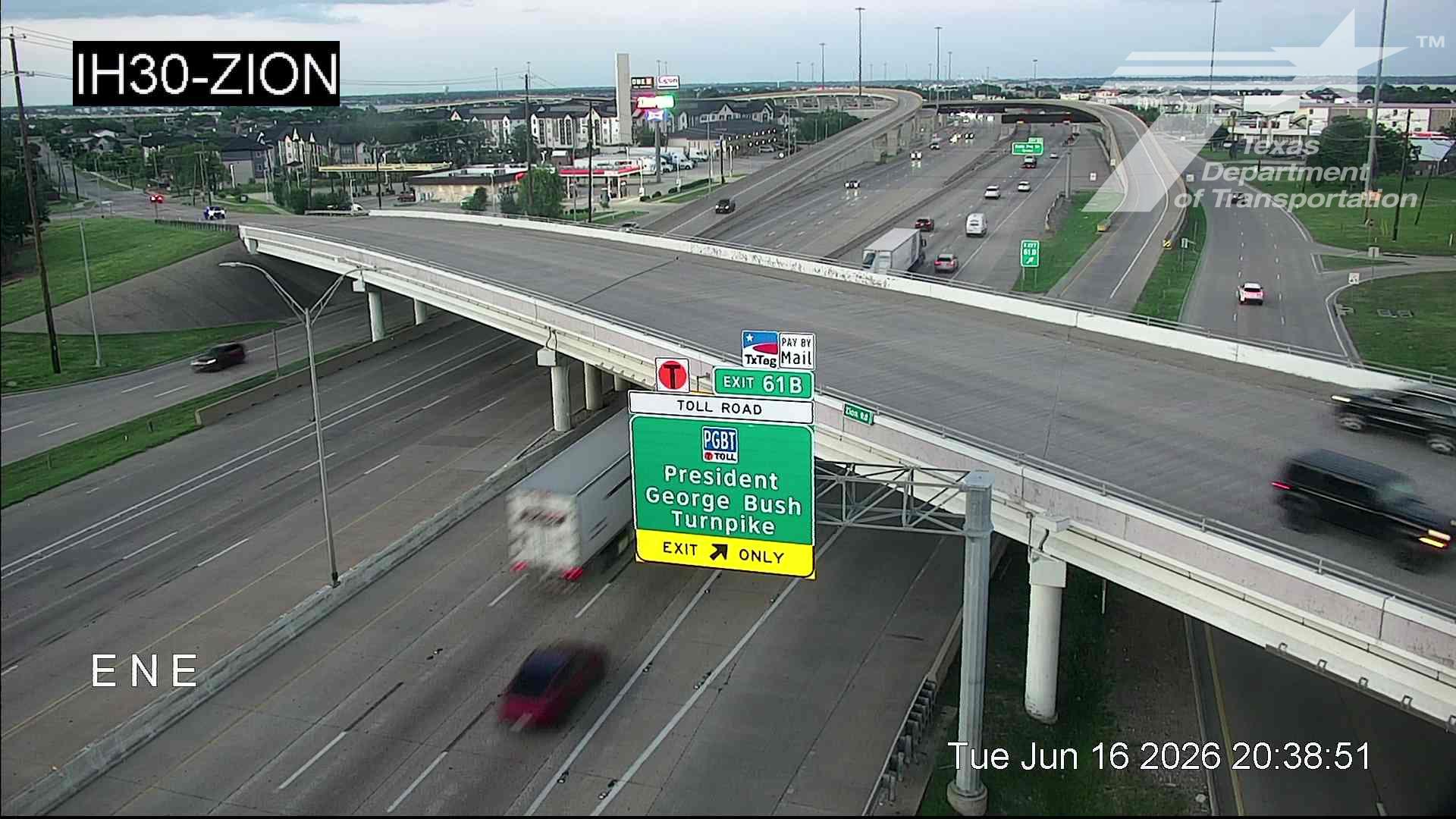 Live snapshot from IH30 @ Zion