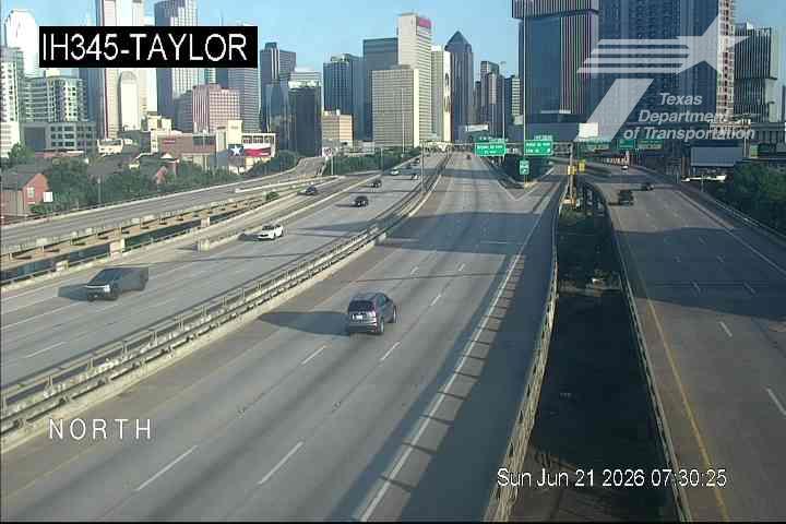 Live snapshot from IH345 @ Taylor