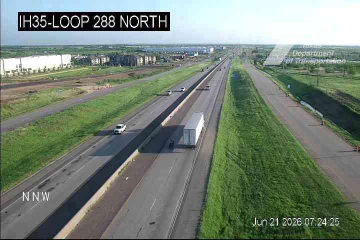 Live snapshot from IH35 @ Loop 288 North