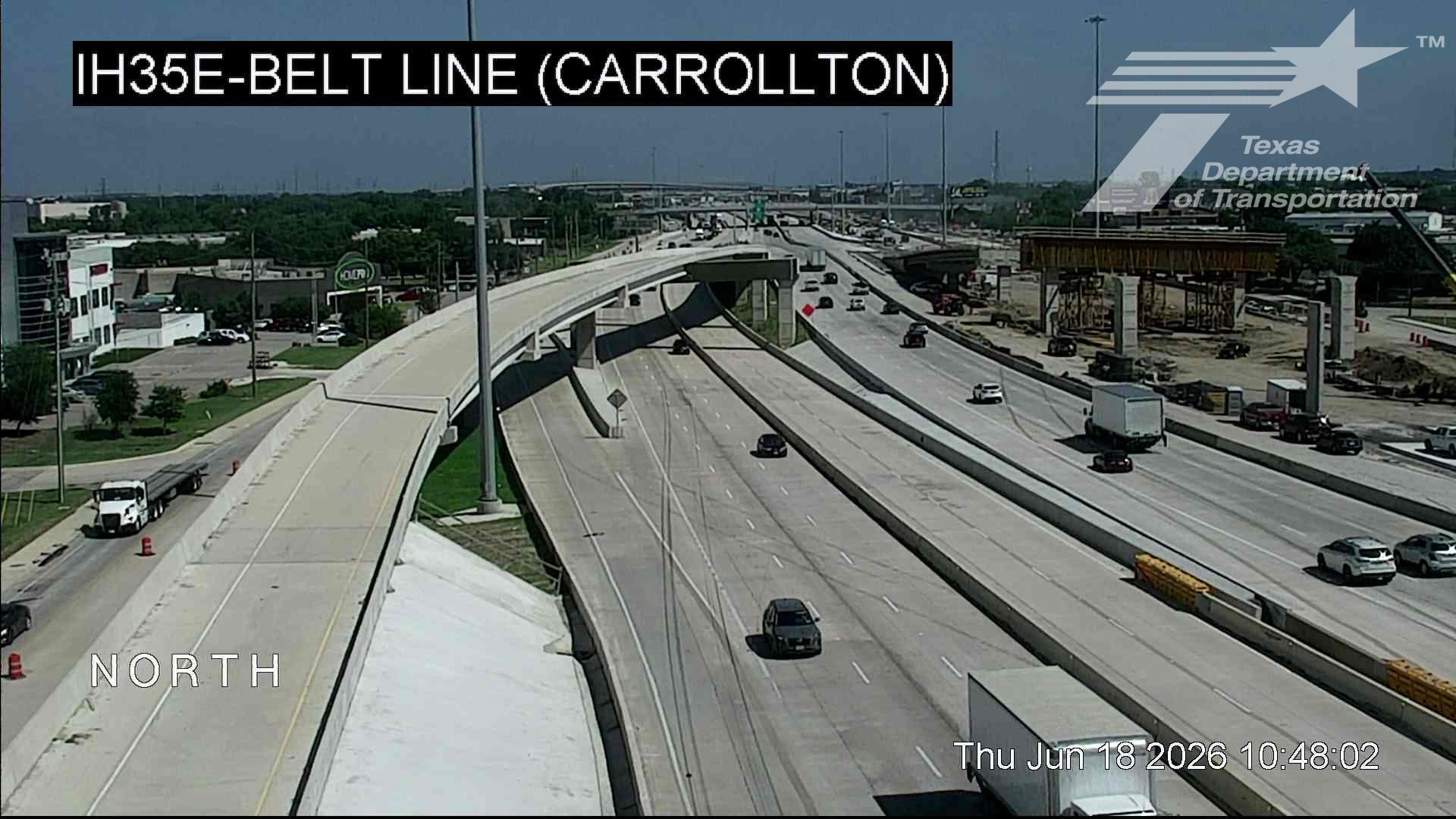 Live snapshot from IH35E @ Belt Line (Carrollton)