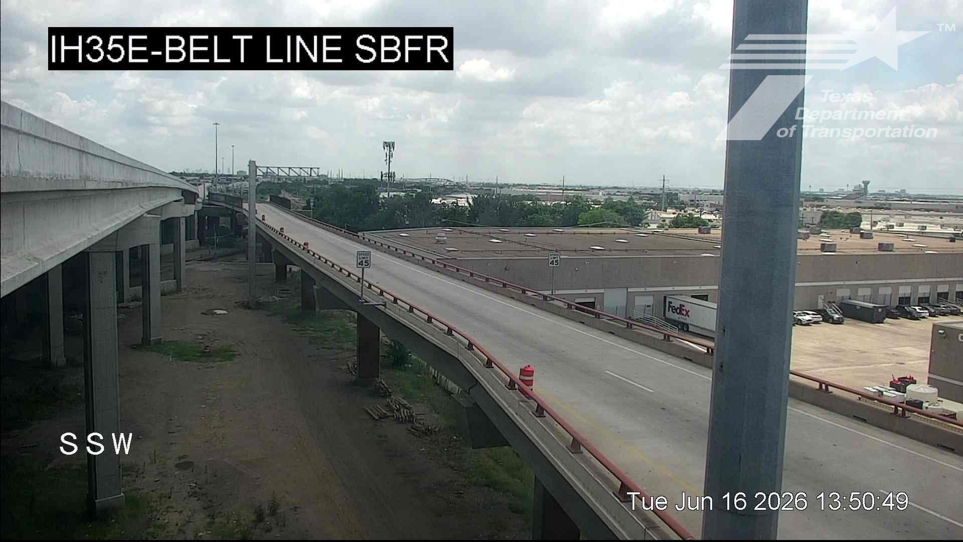 Live snapshot from IH35E @ Belt Line SB