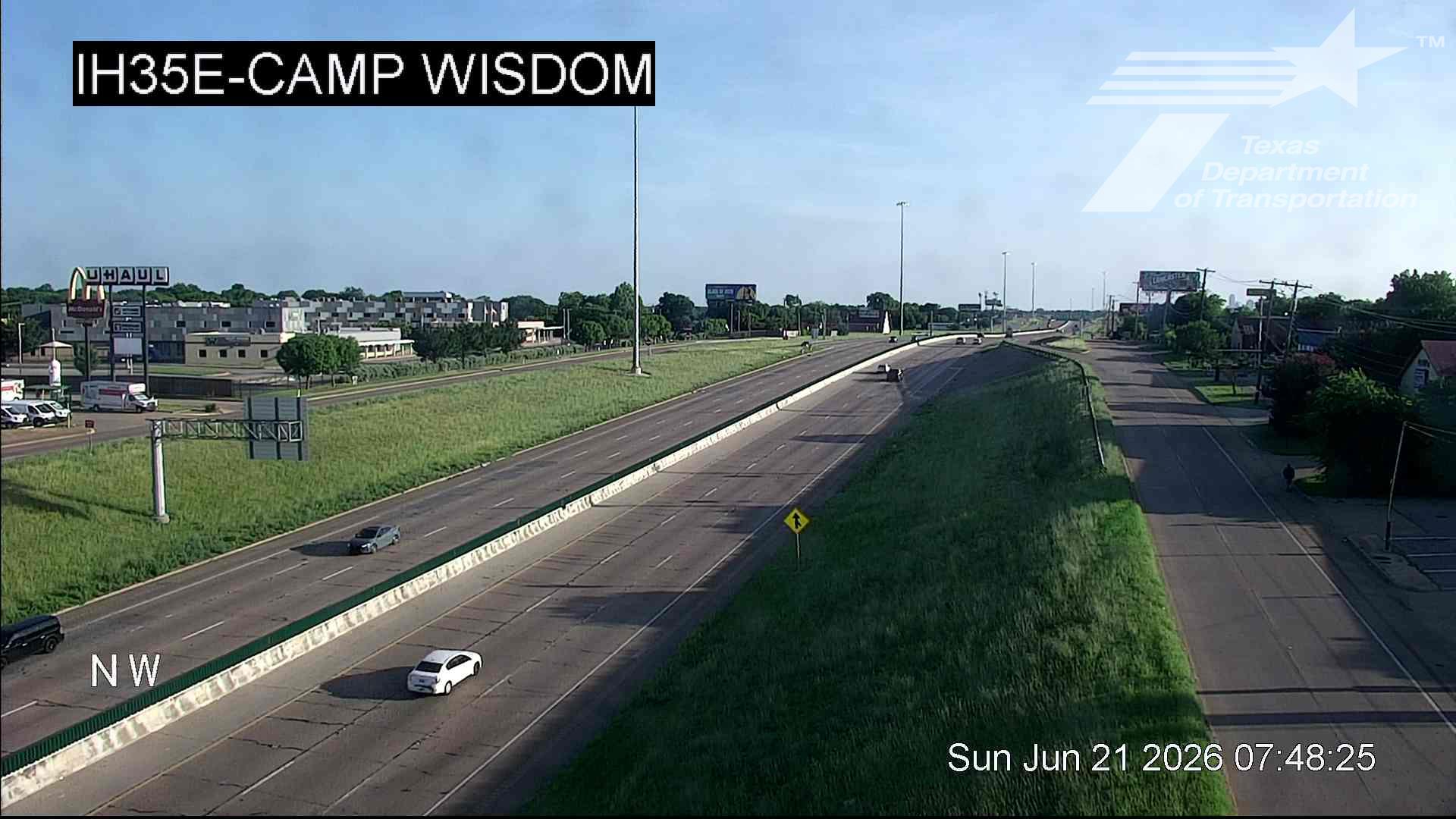 Live snapshot from IH35E @ Camp Wisdom