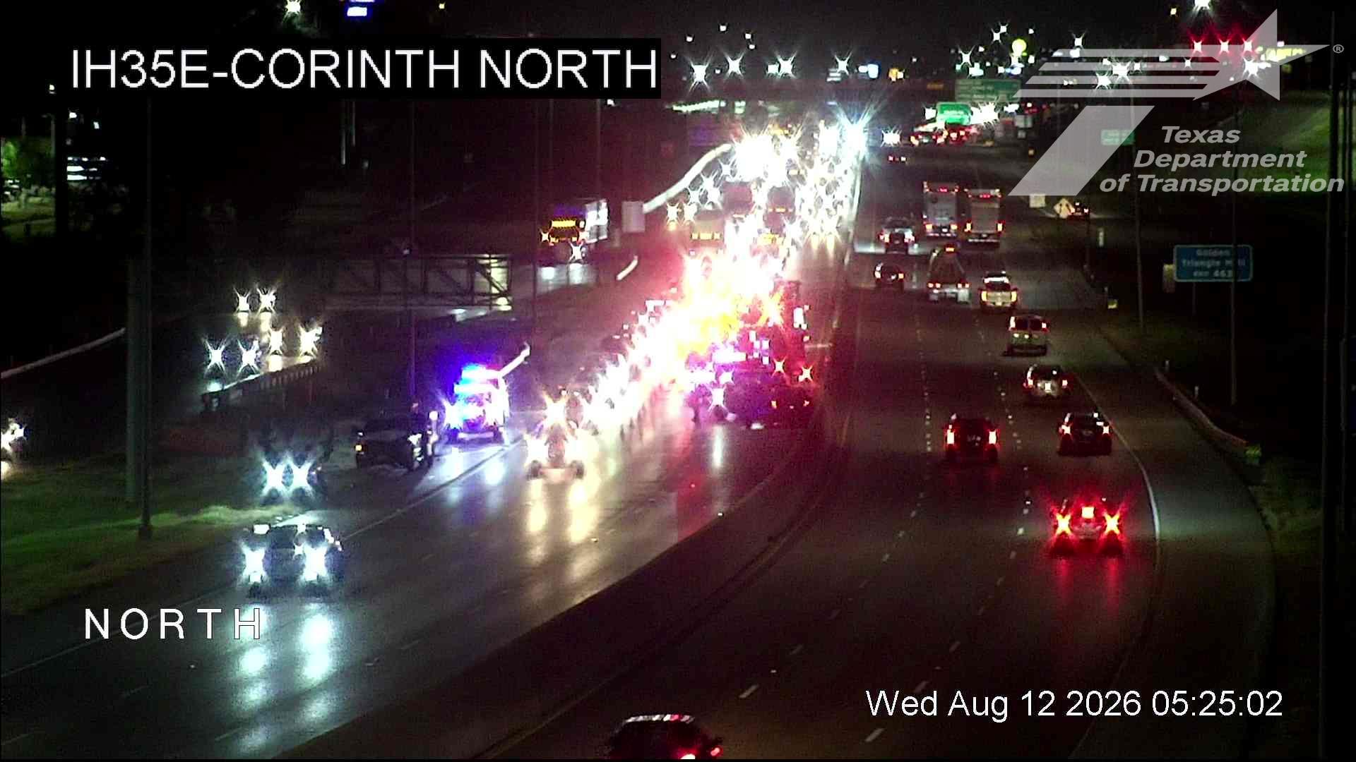 Live snapshot from IH35E @ Corinth North