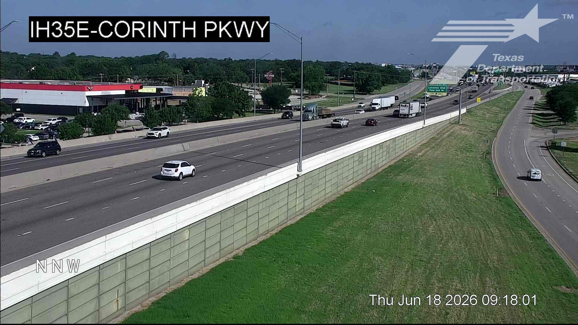 Live snapshot from IH35E @ Corinth Pkwy.