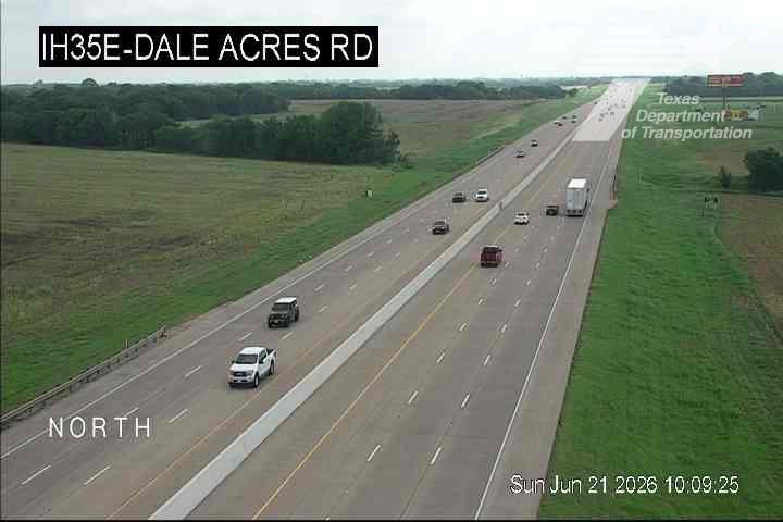 Live snapshot from IH35E @ Dale Acres Rd