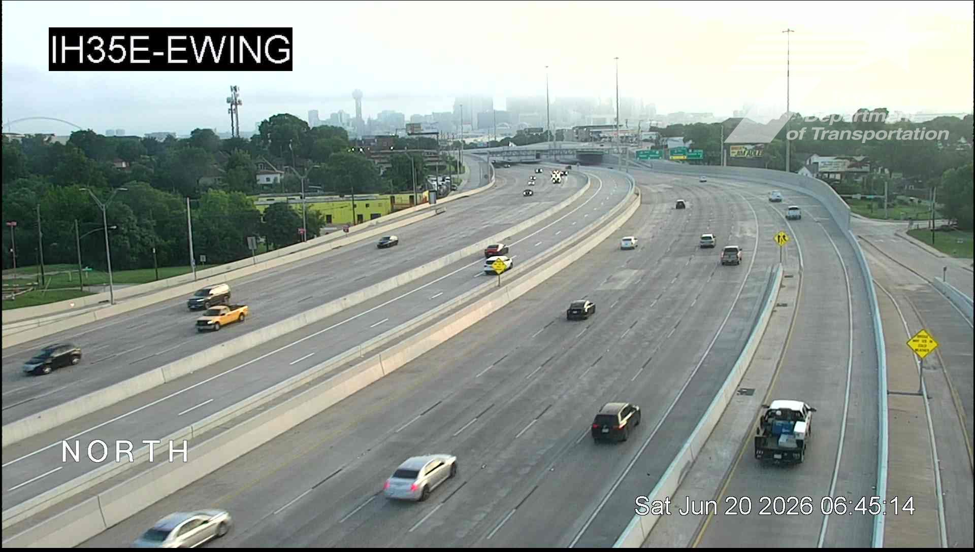 Live snapshot from IH35E @ Ewing
