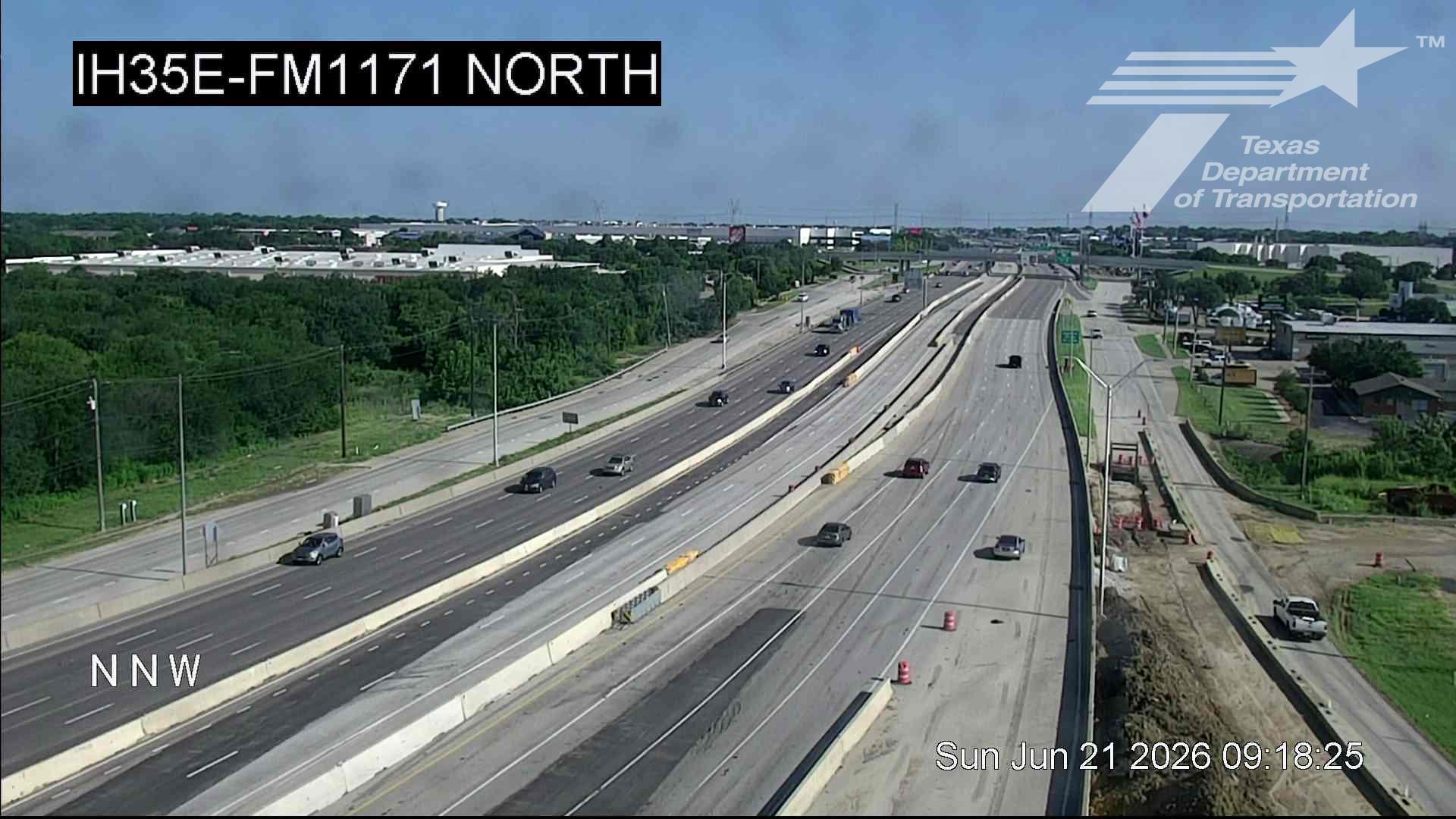 Live snapshot from IH35E @ FM1171 North