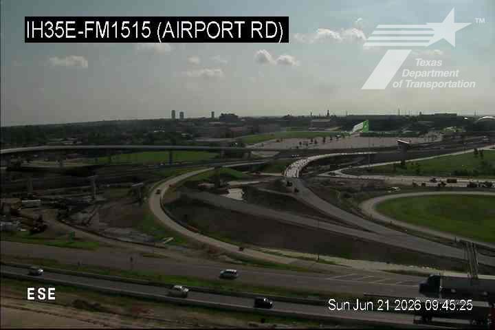 Live snapshot from IH35E @ FM1515 (Airport Rd)
