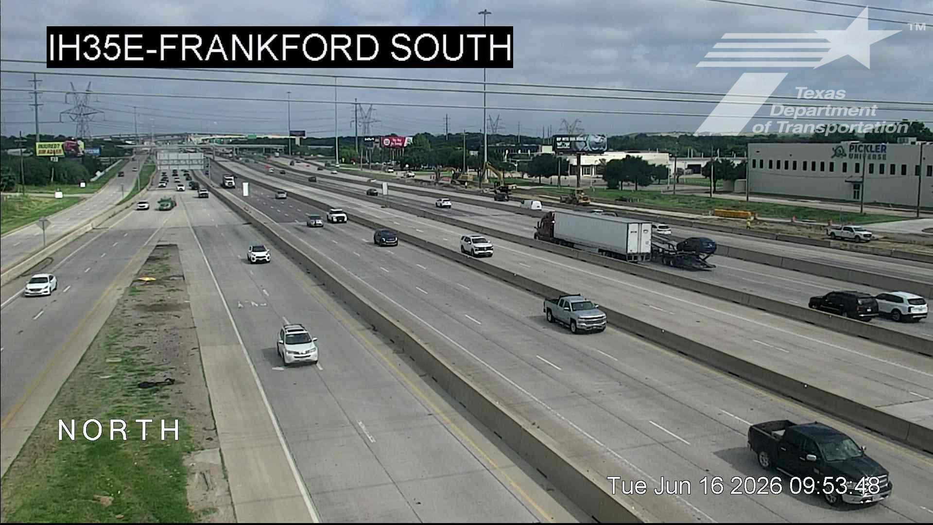 Live snapshot from IH35E @ Frankford South