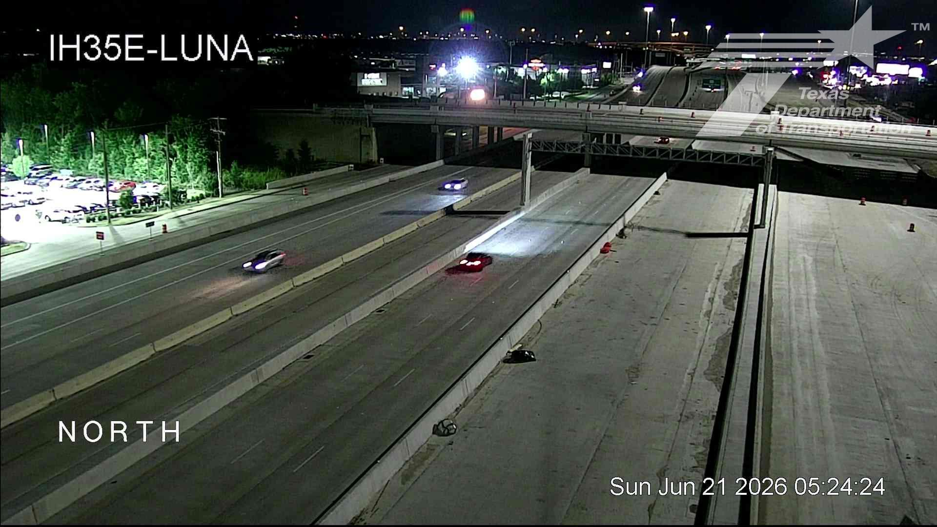 Live snapshot from IH35E @ Luna