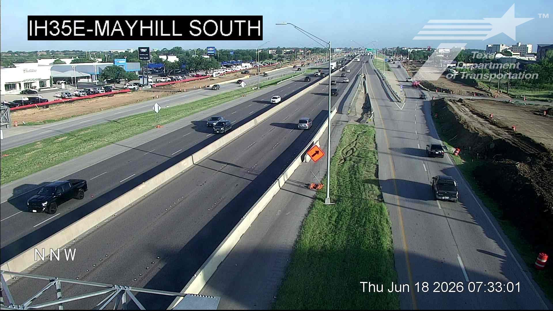 Live snapshot from IH35E @ Mayhill South