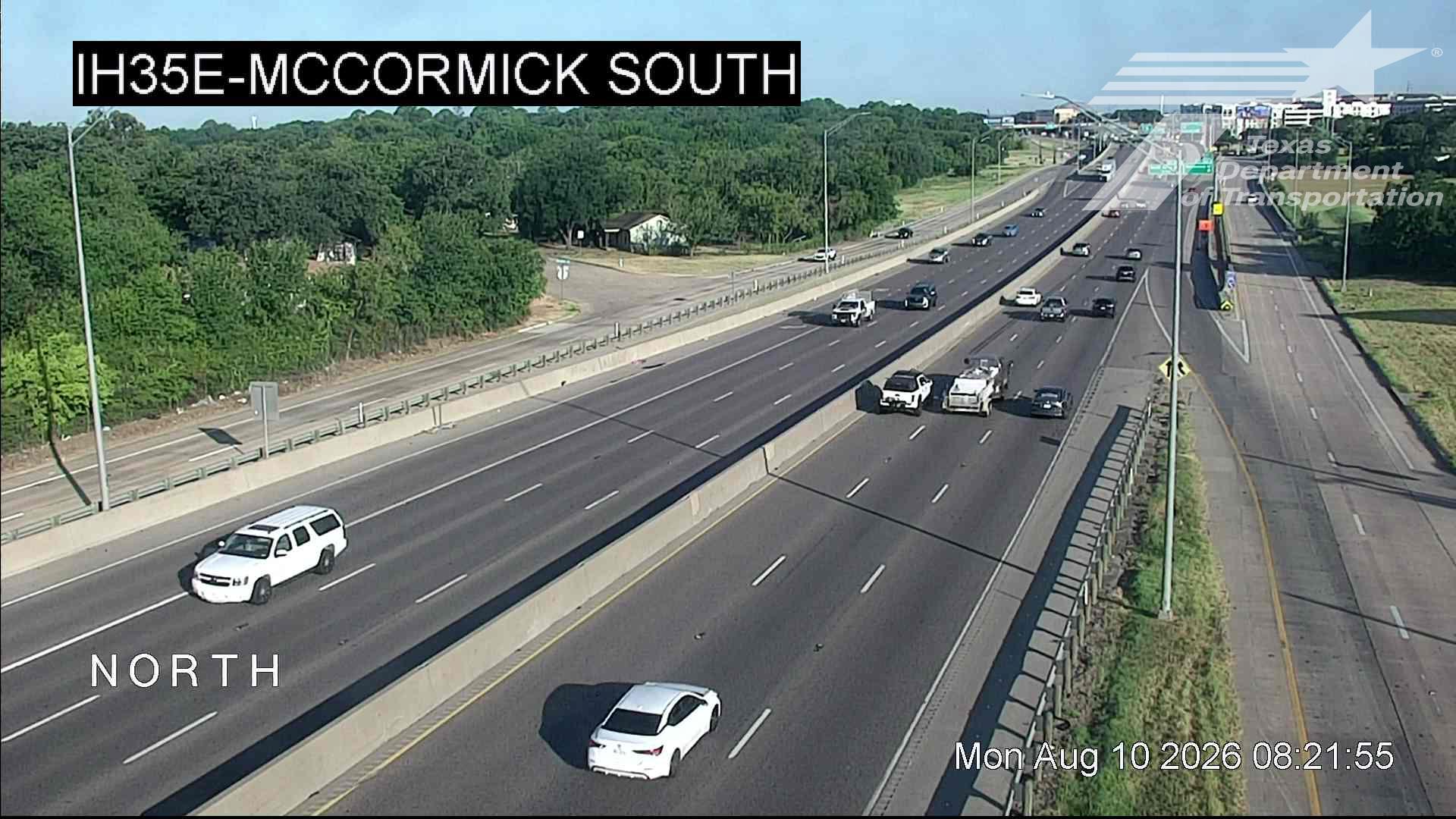 Live snapshot from IH35E @ McCormick South