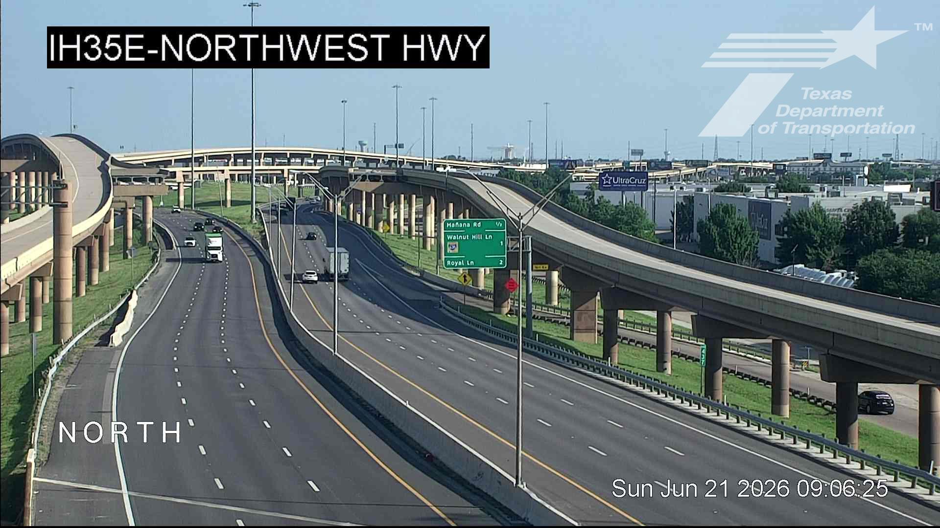 Live snapshot from IH35E @ Northwest Hwy