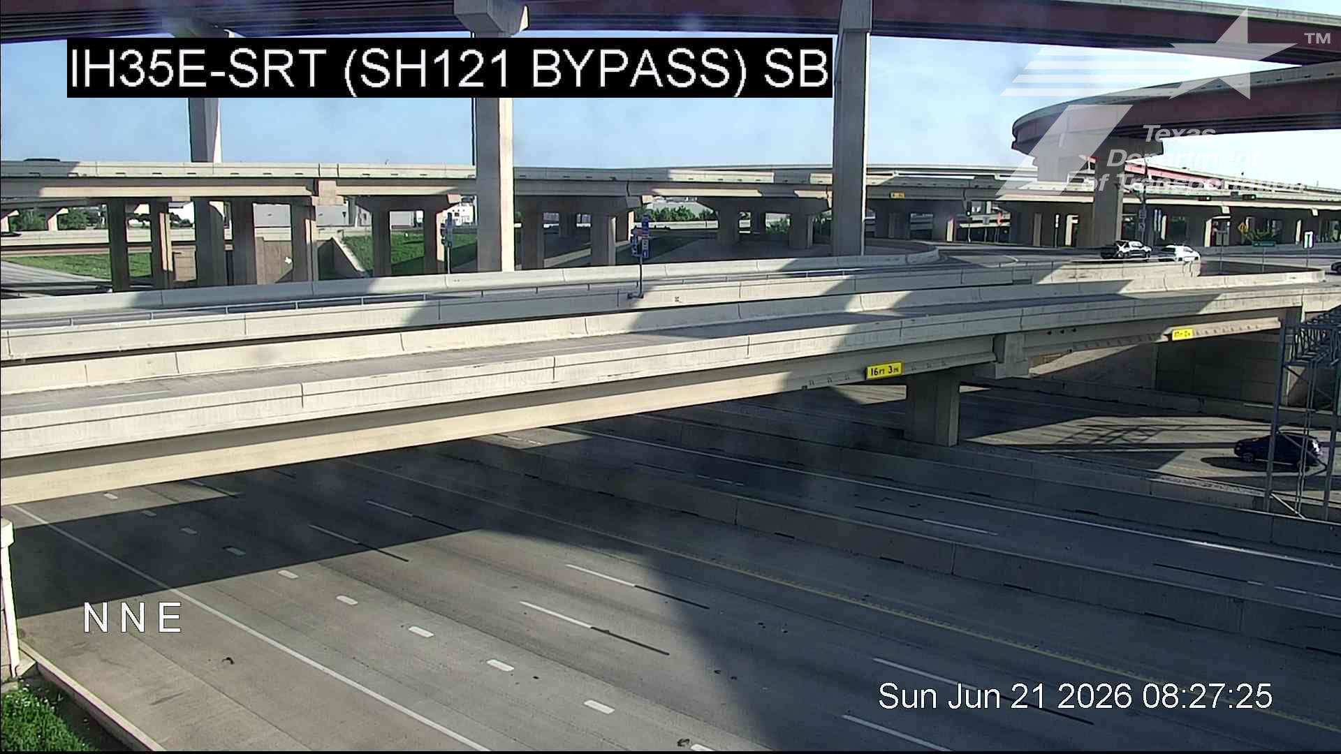 Live snapshot from IH35E @ SRT (SH121 Bypass) SB