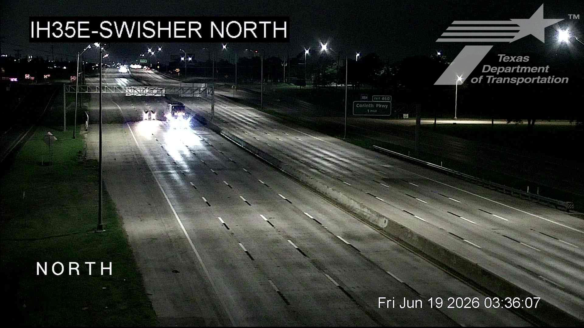 Live snapshot from IH35E @ Swisher North