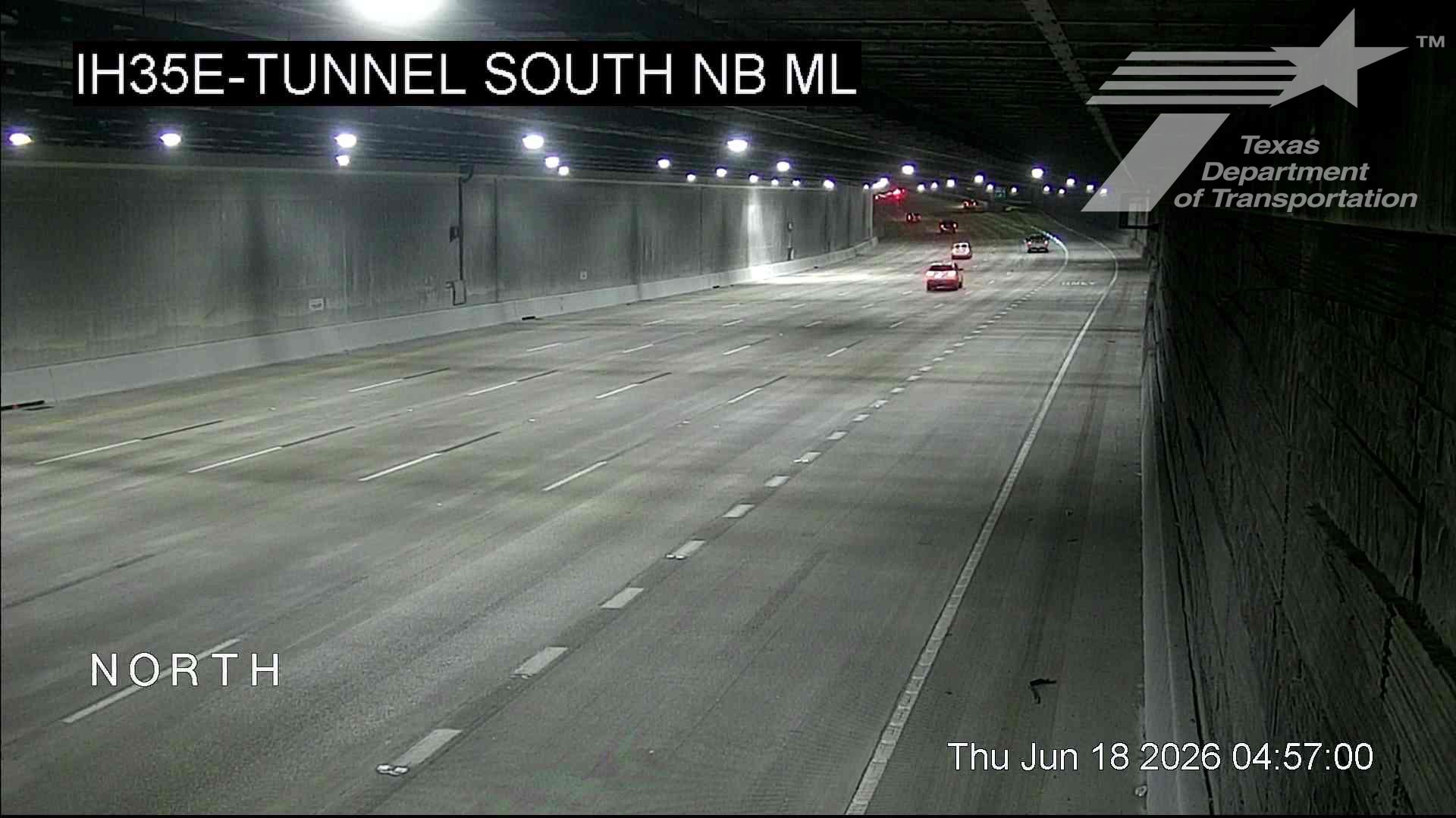 Live snapshot from IH35E @ Tunnel South NB ML