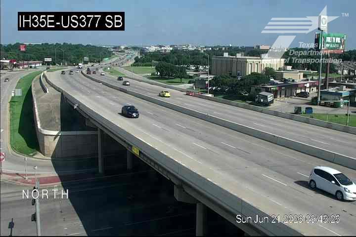 Live snapshot from IH35E @ US377 SB