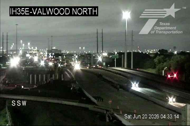 Live snapshot from IH35E @ Valwood North