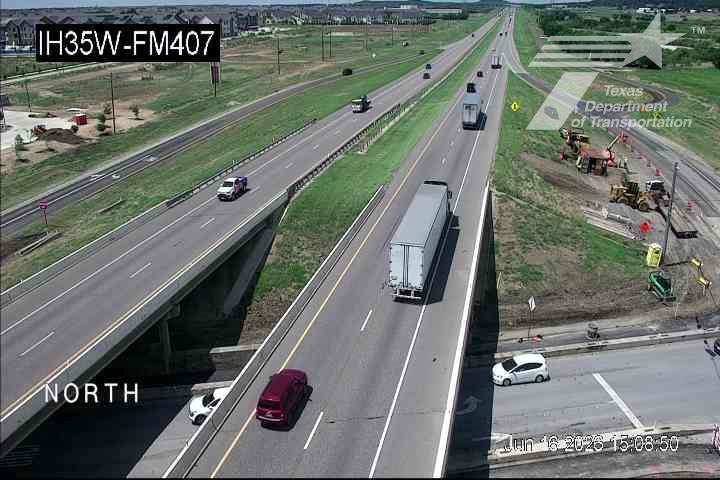 Live snapshot from IH35W @ FM407